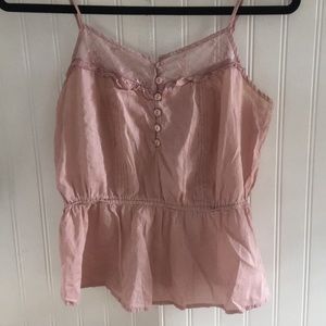 Spaghetti strap light & airy tank top